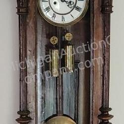 19th Century Gustav Becker Wall Clock