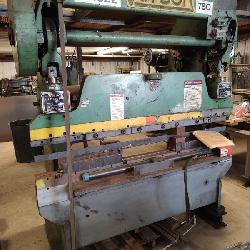Verson 45 ton press brake, 6 ft with tooling