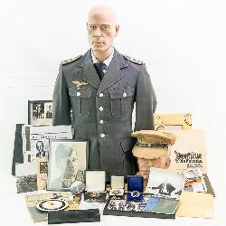 WWII Luftwaffe Pilot Uniform Group-German Cross