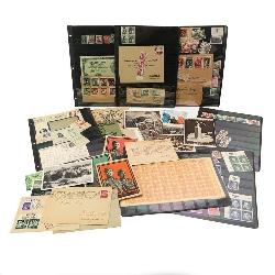 WWII German Stamp Postcard Song Book Lot