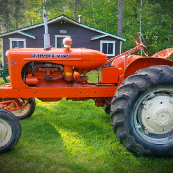 1950 Allis Chalmers WD Tractor, (Leaky Radiator Hose, Otherwise Starts & Runs Great)