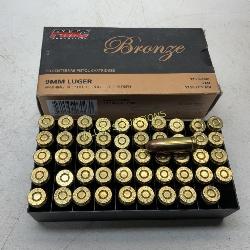PMC 50 ROUNDS BRONZE 9MM LUGER 115 GR