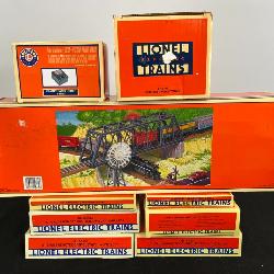 Lot #186 Lionel 7 Piece Lot incl. (3) Lionelville operating Pump Stations  6-12912