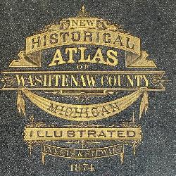 Washtenaw County Atlas, 1874