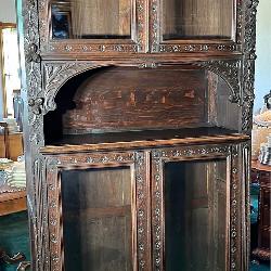 Mid-1800s Collector's Cabinet