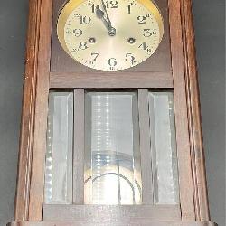 ANTIQUE Gustav Becker 15-Day Gallery Clock