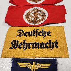 World War II Nazi Arm Bands