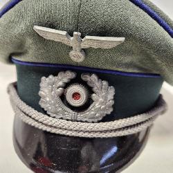 WW2 German Medical Officer's High Peak Visor Cap