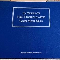 25 Years of U.S. Uncirculated Coin Mint Sets