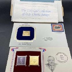 22k Gold Replicas of Stamps
