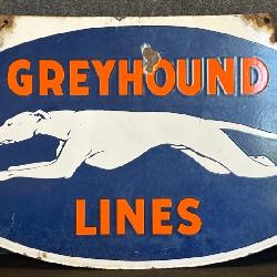 Greyhound Lines DSP Hanging Sign Side 1