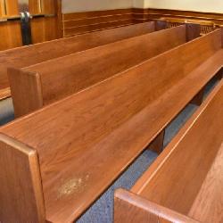 Courtroom Benches