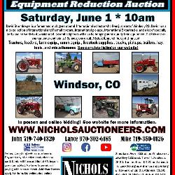 Colorado auction, IHC, John Deere, Tractors, Trucks, LQ Horse Trailer, Livestock, Farm, Equipment