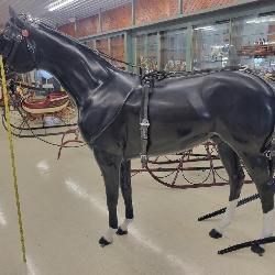 Composite Horse (Life-size) w/Harness,