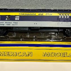American Models C&O Railroad Post Office Car