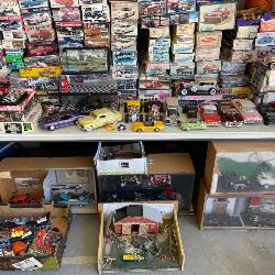 model kits and die cast 