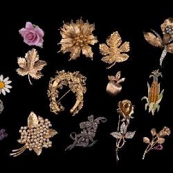 Collectible Floral Brooches