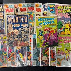 Comics incl. Wanted, Mystery in Space, etc.