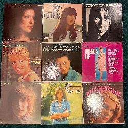 Lot of 9 Female Vocalists Record Albums