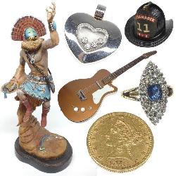 Fine Jewelry, Decorative Arts, Coins, Antiques & More - Online Auction