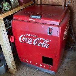 Coca Cola Cooler, Vintage