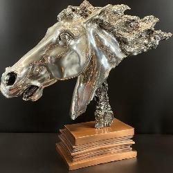 Ricardo Del Rio S/N Horse Head Sculpture