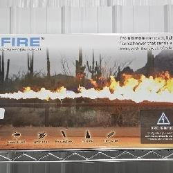 Pulse fire long range torch