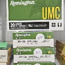 Remington umc30-06 150 grainQty 4