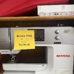 Bernina 770Q Quilters Edition pre owned