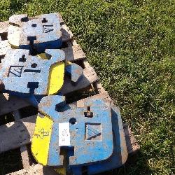 set of tractor weights