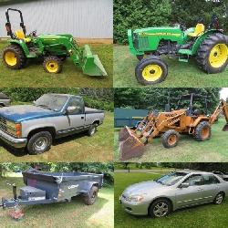 Yancer Online Auction - JD Tractors, Vehicles