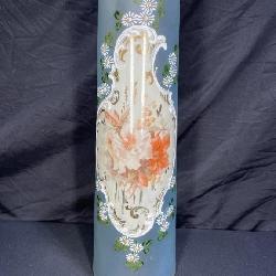 Antique Frosted Mont Joye French Art Glass Vase