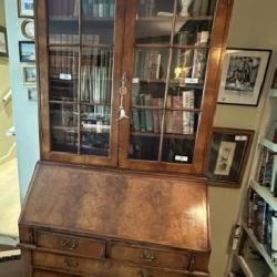 Antique Drop Front Secretary Bookcase