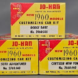 1960 Jo-Han model kits