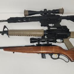 Nice selection of rifles 