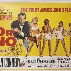 James Bond Dr No poster