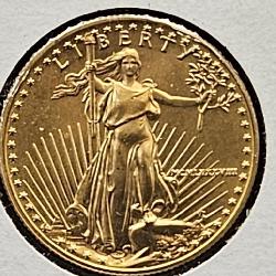 $25 Gold Coin 1/2 oz. Fine Gold