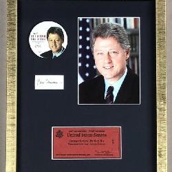 President Bill Clinton Impeachment Trial Ticket