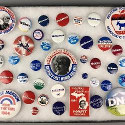 Vintage Collection of Political Buttons