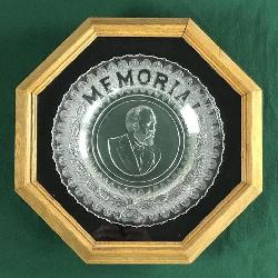Ulysses S. Grant Memorial Plate - Framed