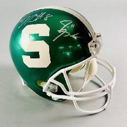 Autographed Michigan State University Helmet