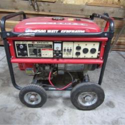 All Power 7500W Generator APG3075 Elec. Start,