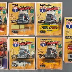 Tyco US1 trucking on blister cards