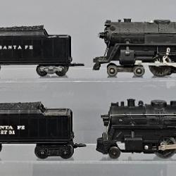 Marx steam locomotives with smoke