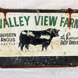 DST VALLEY VIEW FARM SIGN SPARTA NC 36X24 