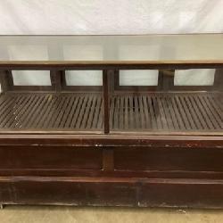 NICE 30X42X6 CHERRY FLOOR MODEL TOBACCO HUMIDOR CASE 