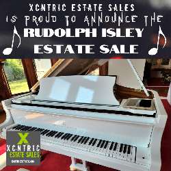 RUDOLPH ISLEY ESTATE SALE BY XCNTRIC ESTATE SALES SEPTEMBER 19-OCTOBER 3, 2024