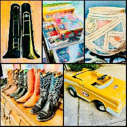 This Fri & Sat! **Incredible Ft Worth Estate Sale** Pedal Car, Exotic Boots, Native American, Sports Memorabilia, Gaming, Appliances, Rubbermaid Shed & Much More!