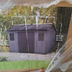 Keter Newton 11x7.5 storage shed