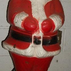 Santa blow mold